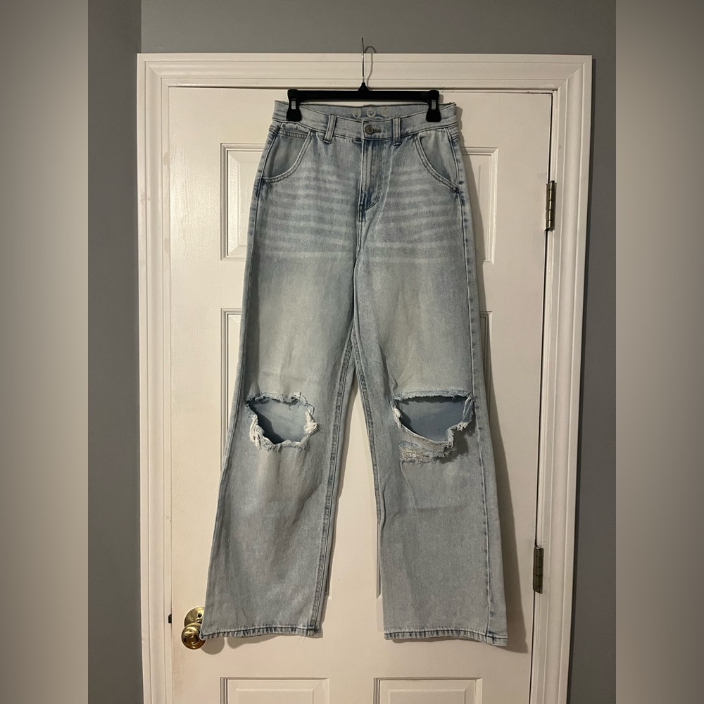 By Rewash Distressed High-Rise Jeans Size 3